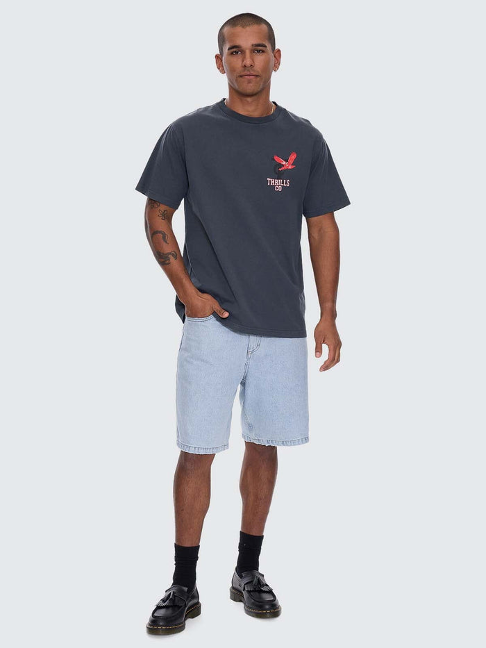 Wonder World Merch Fit Tee - Ebony XS