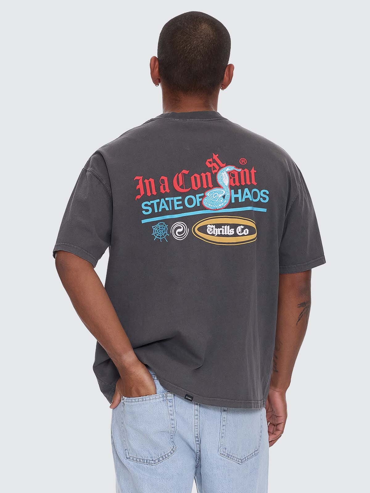 Bueno Bueno Bueno Oversize Fit Tee - Merch Black XS