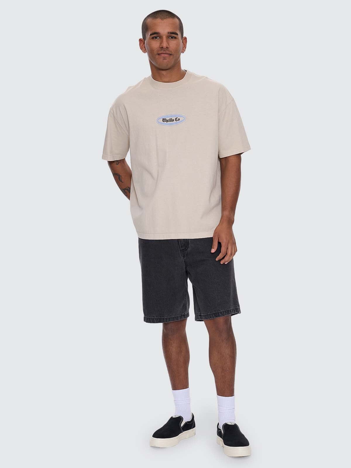 Bueno Bueno Bueno Oversize Fit Tee - Oatmeal XS