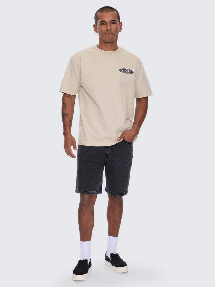 Shadowless Oversize Fit Tee - Oatmeal XS