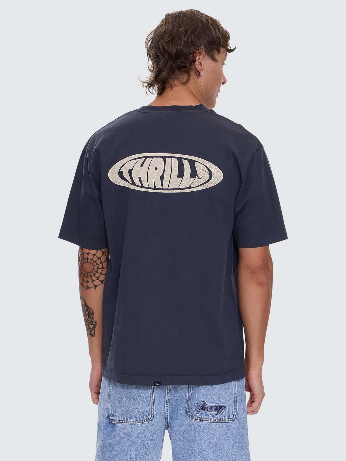 Shadowless Oversize Fit Tee - Total Eclipse XS