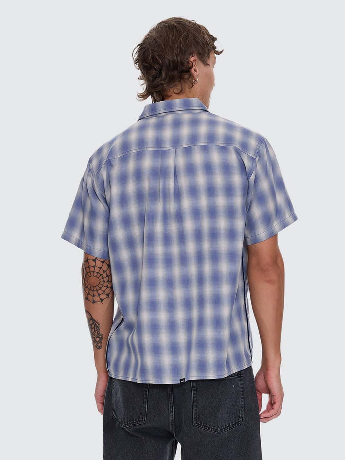 Heavy Static Short Sleeve Cropped Shirt - Royal Cream XS