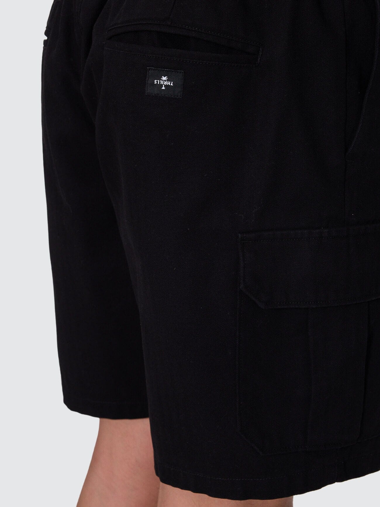 Bueno Elastic Cargo Short - Black 26