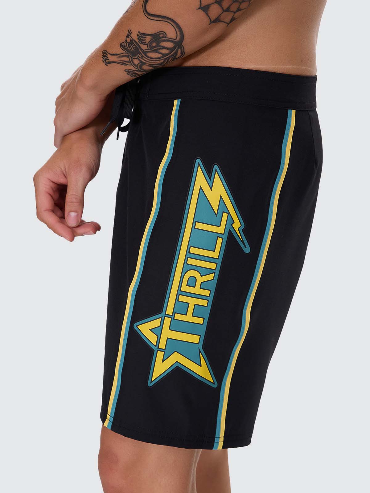 Heavy Static Boardshort - Black