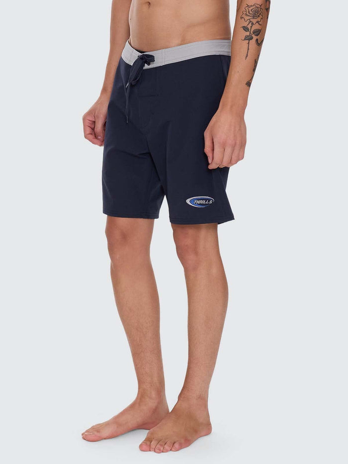 Fusion Side Pocket Boardshort - Indigo 28