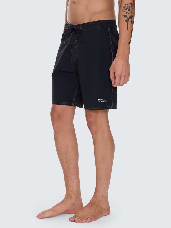 Minimal Thrills Boardshort - Black - Tarmac 28