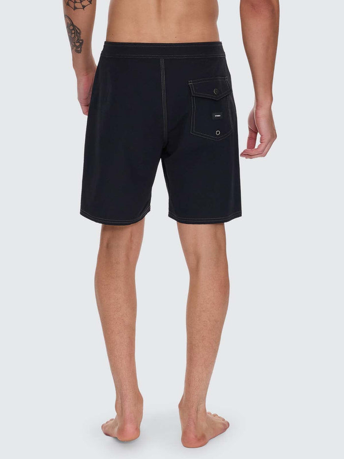 Minimal Thrills Boardshort - Black - Tarmac 28