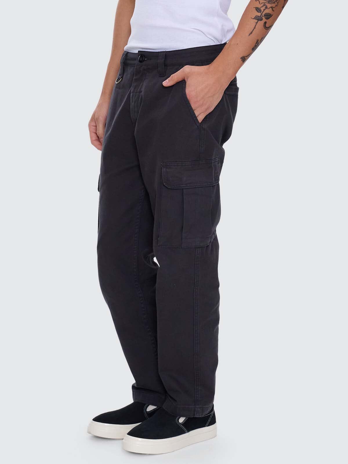 Slacker Union Relaxed Cargo Pant - Dark Charcoal 28