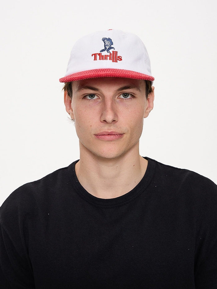 Wonder World 6 Panel Cap - White