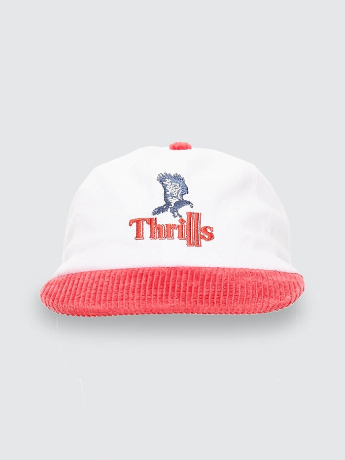 Wonder World 6 Panel Cap - White