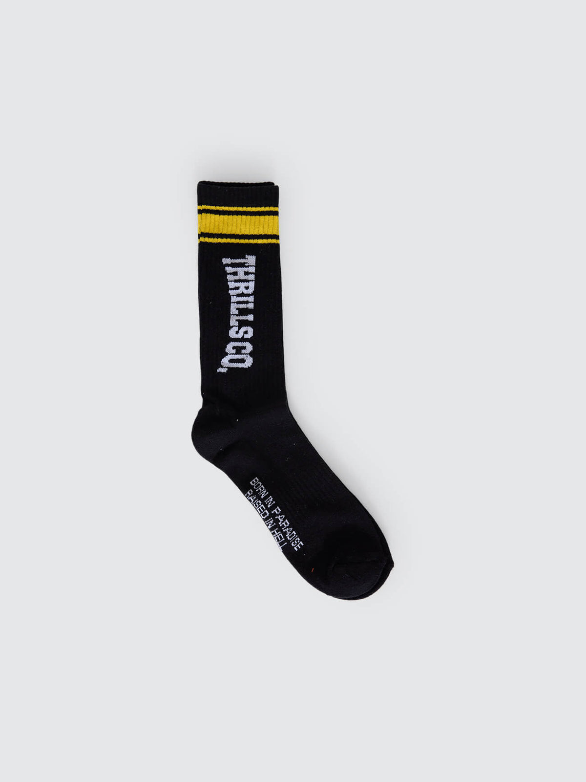 Measured Force 3 Pack Sock - Black - White - Lapis Blue One Size