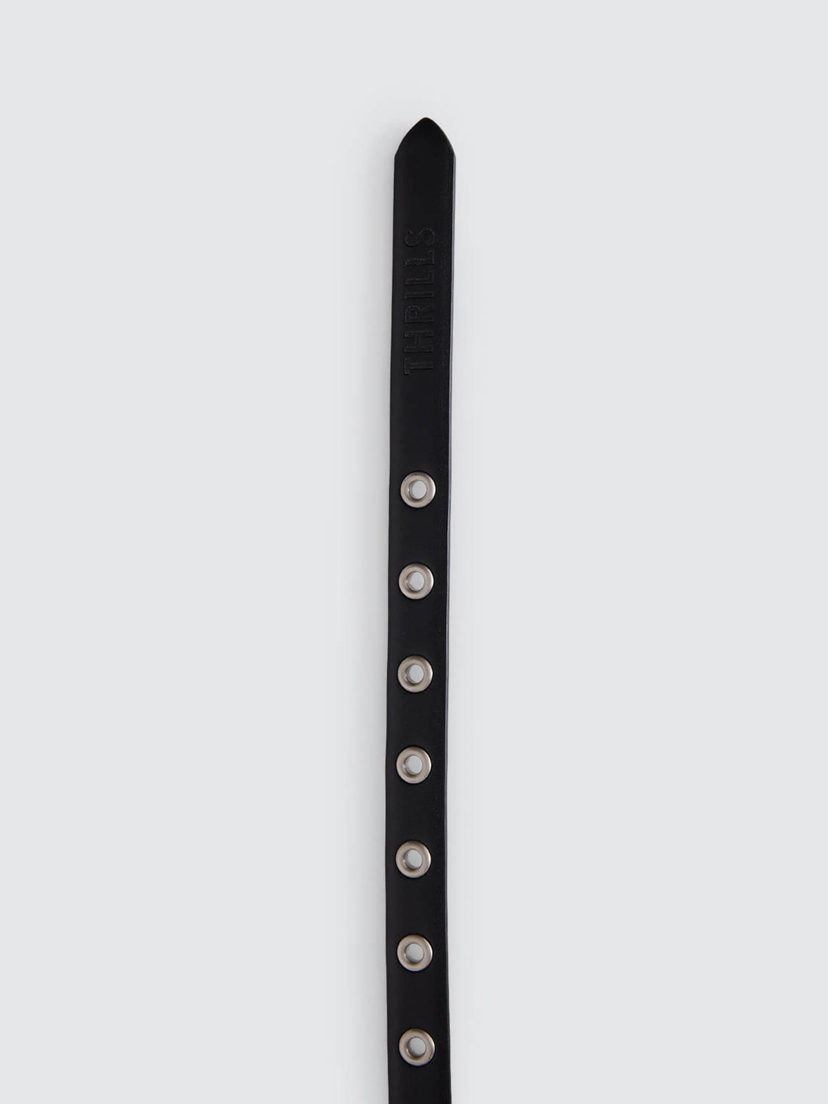 Thrills Thin Belt - Black One Size