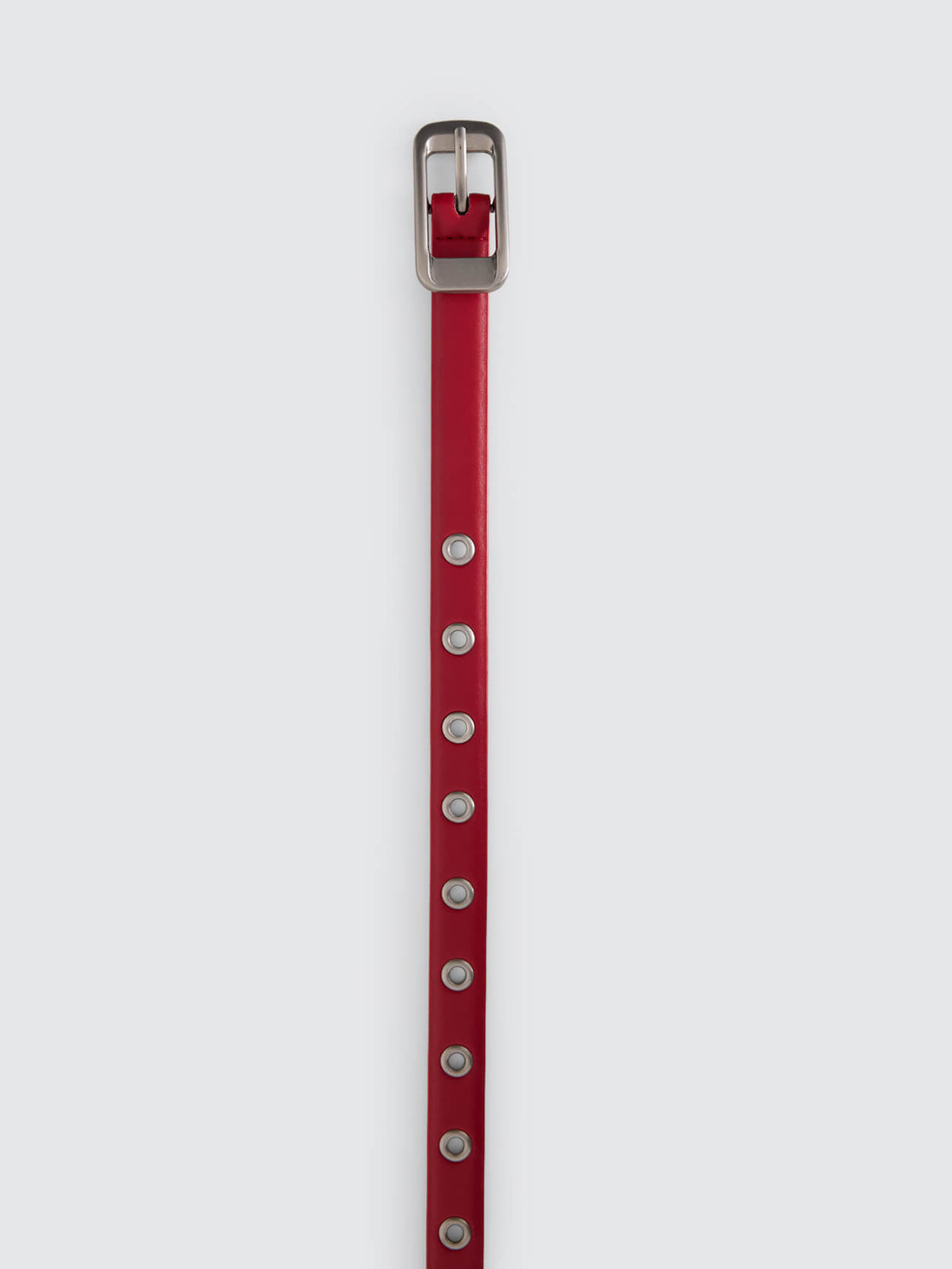 Thrills Thin Belt - Red One Size