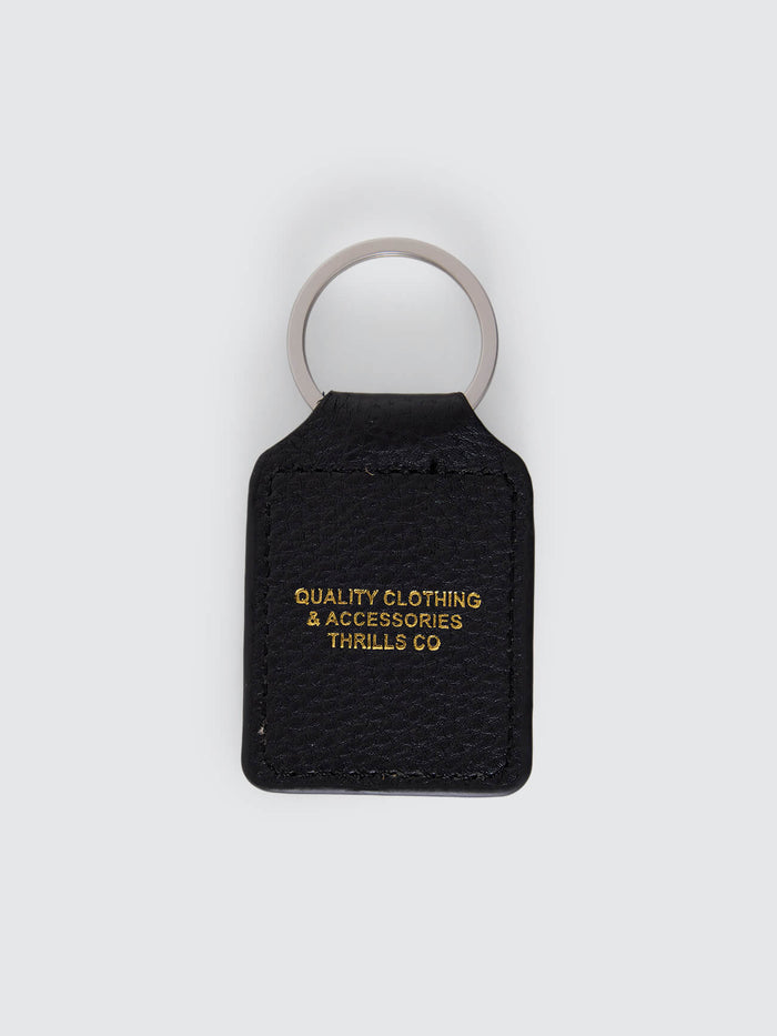 Mechanics Leather Tag - Silver One Size