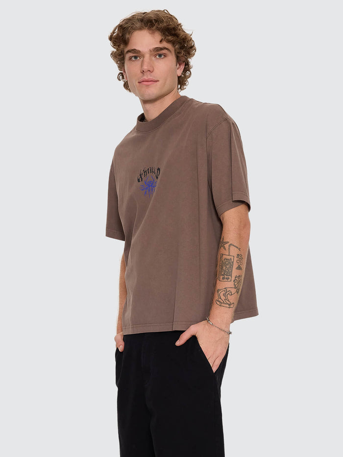 Staggered Box Crop Tee - Falcon XS