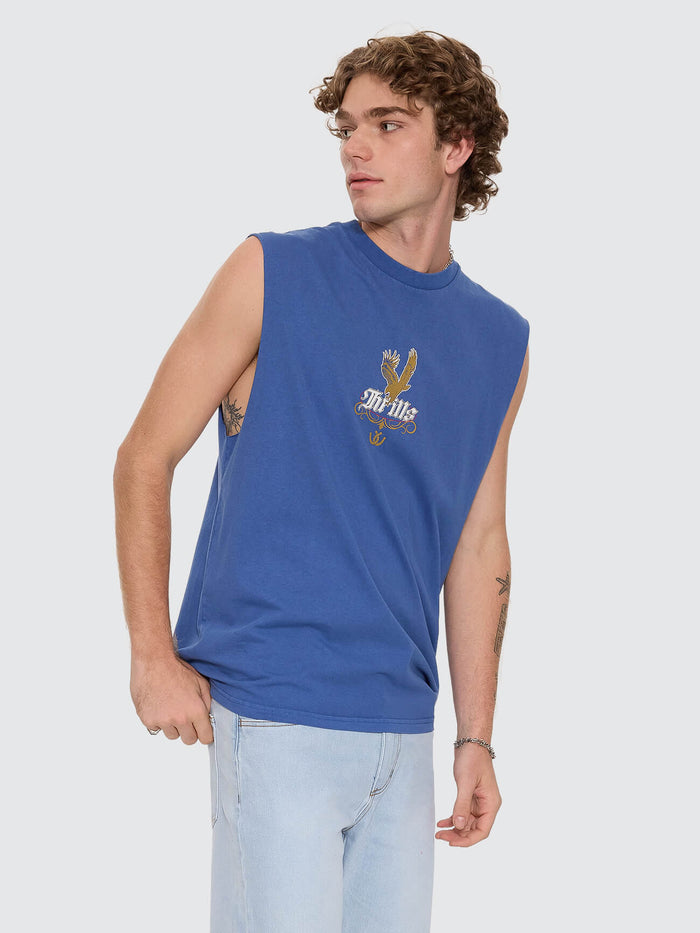 Always Good Always Tough Merch Fit Muscle Tee - Royale XS