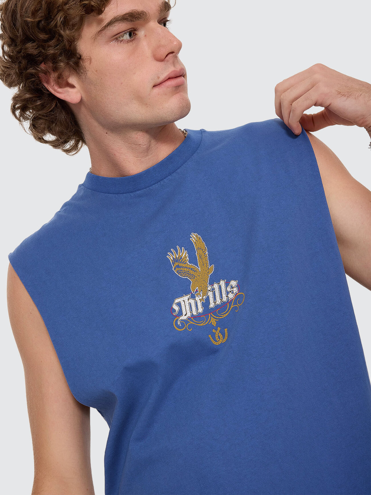 Always Good Always Tough Merch Fit Muscle Tee - Royale XS