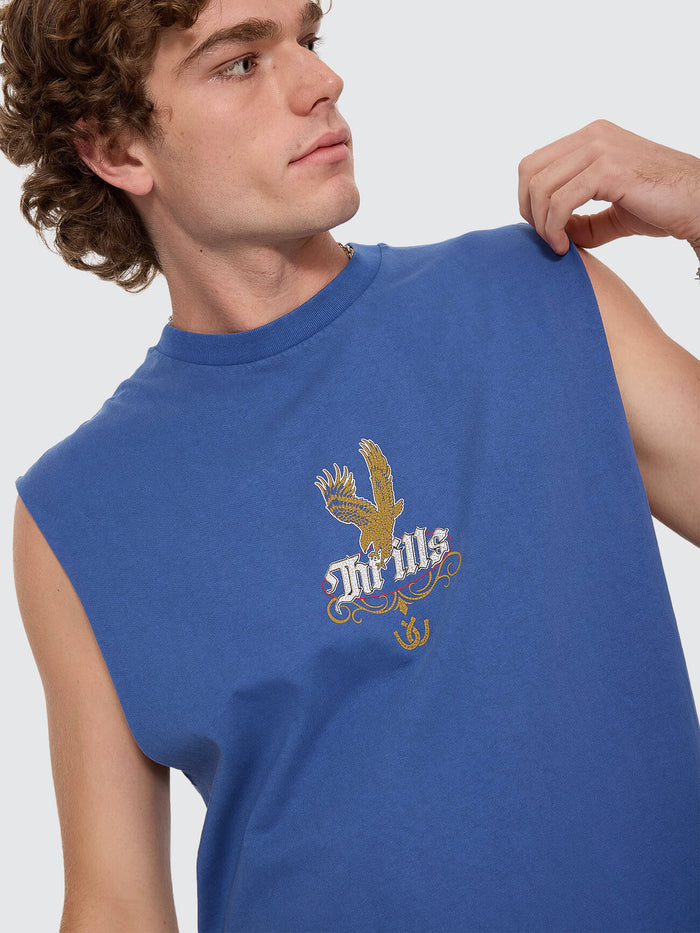 Always Good Always Tough Merch Fit Muscle Tee - Royale XS