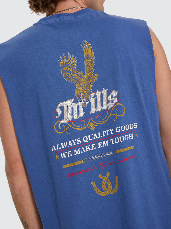 Always Good Always Tough Merch Fit Muscle Tee - Royale XS