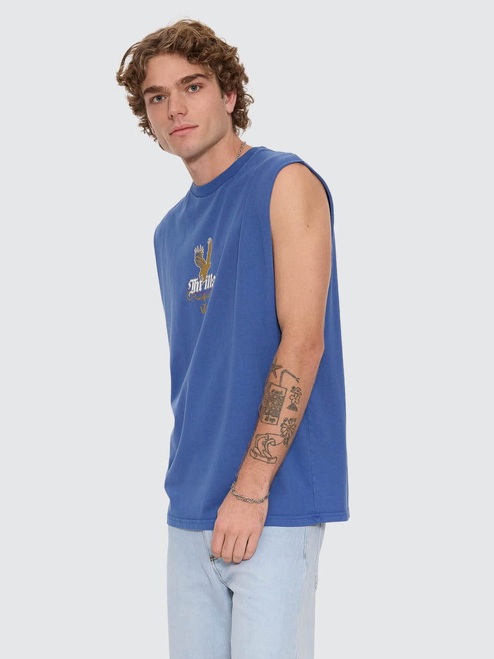 Always Good Always Tough Merch Fit Muscle Tee - Royale XS