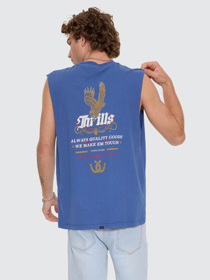Always Good Always Tough Merch Fit Muscle Tee - Royale XS