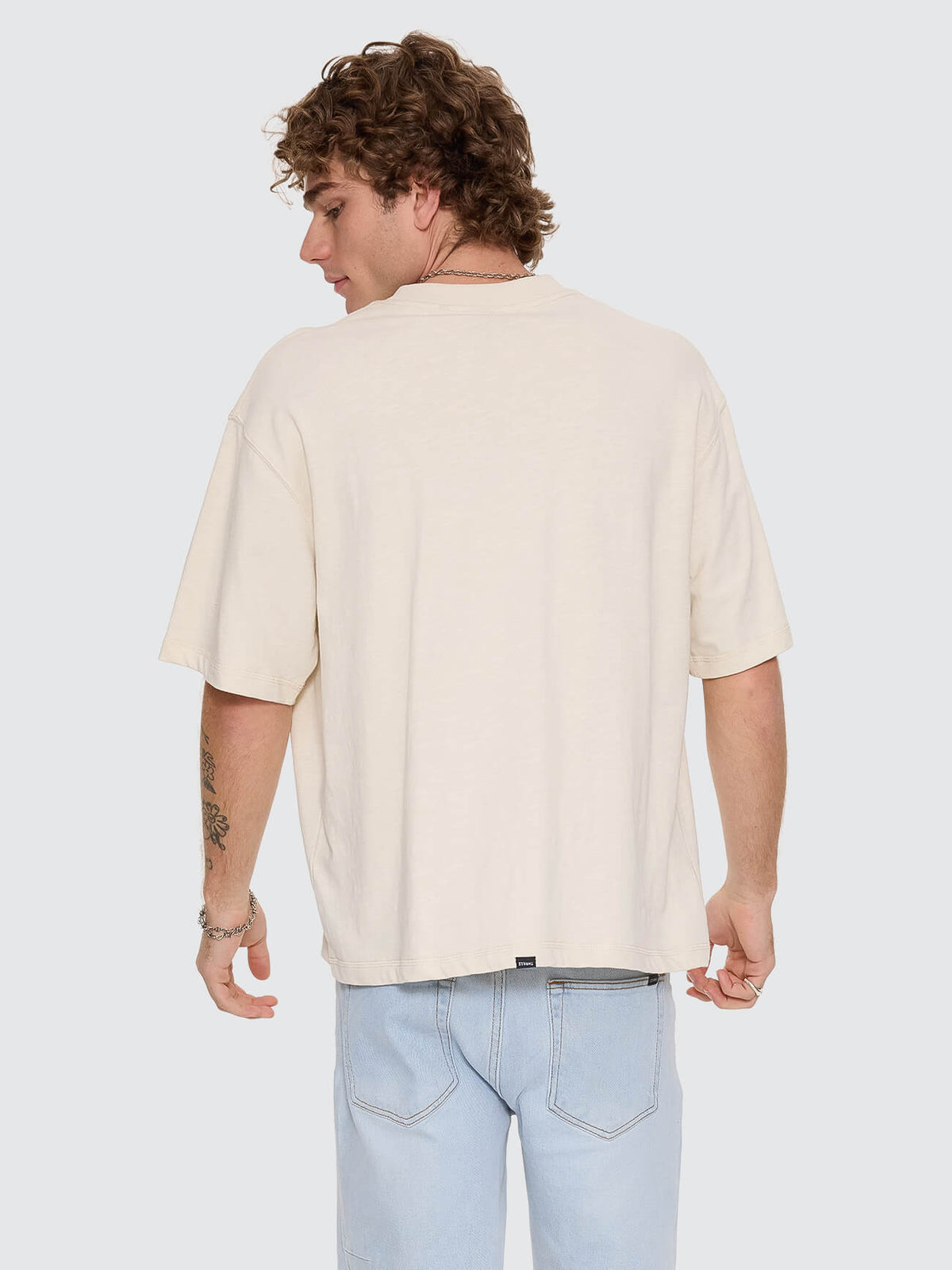 Serviced Box Crop Tee - Heritage White XS
