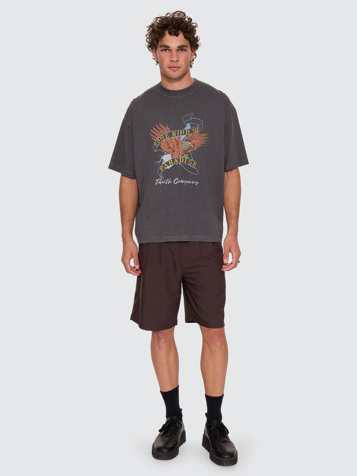 Banner Of Strength Box Crop Tee - Merch Black XS