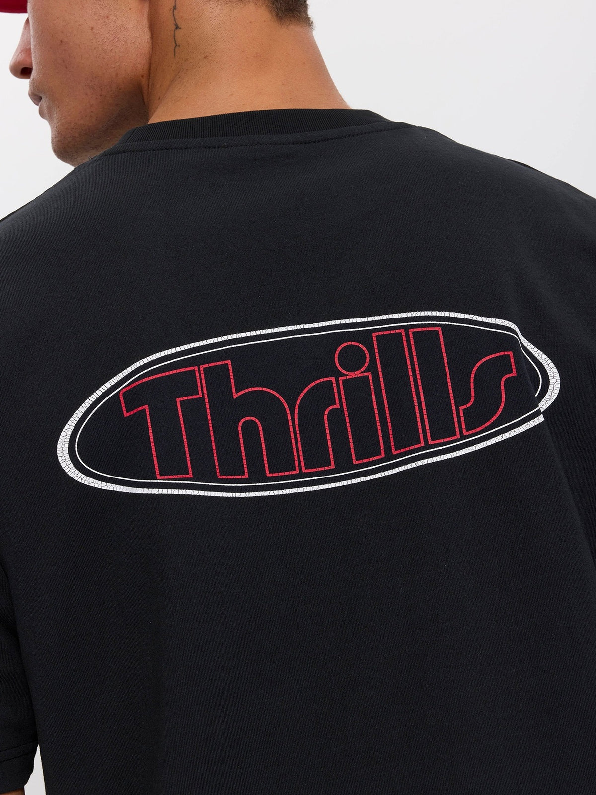 Val for the Win Oversize Fit Tee - Faded Black XS
