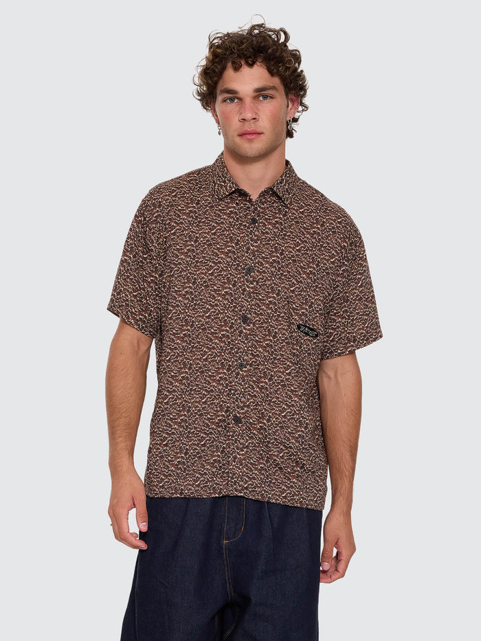 Heater Cropped Short Sleeve Shirt - Camomal XS