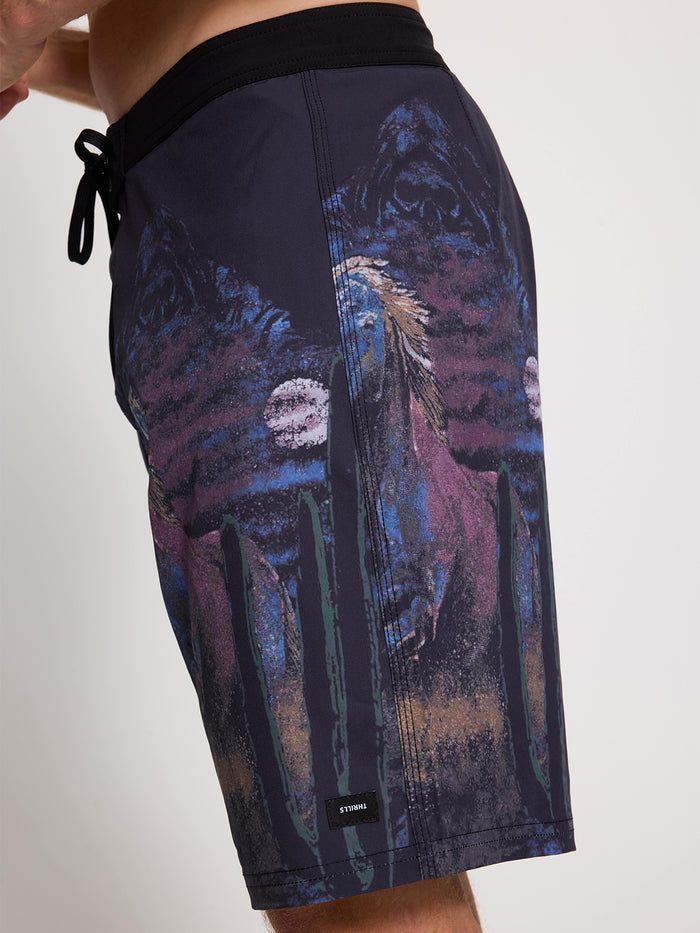 Shadow Runner Boardshort - Black 26