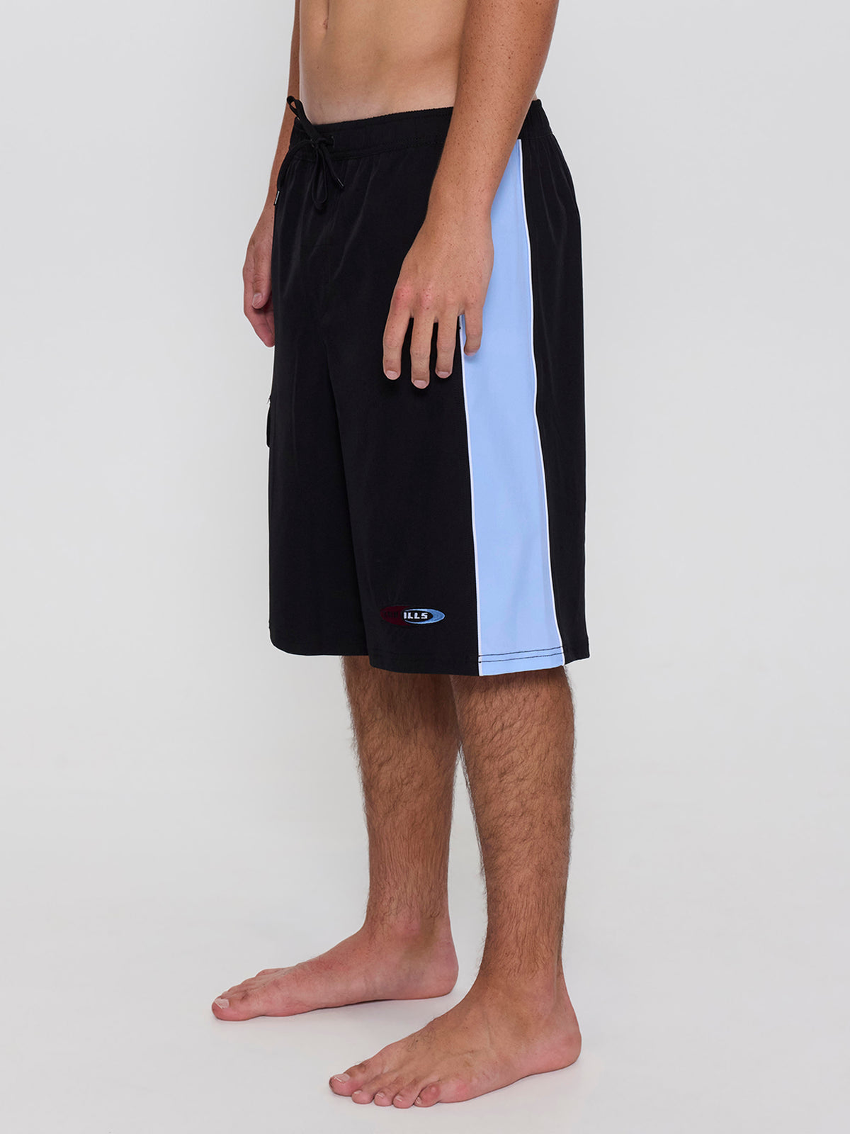 Mad Dogs Big Slacker Elastic Short - Black 26