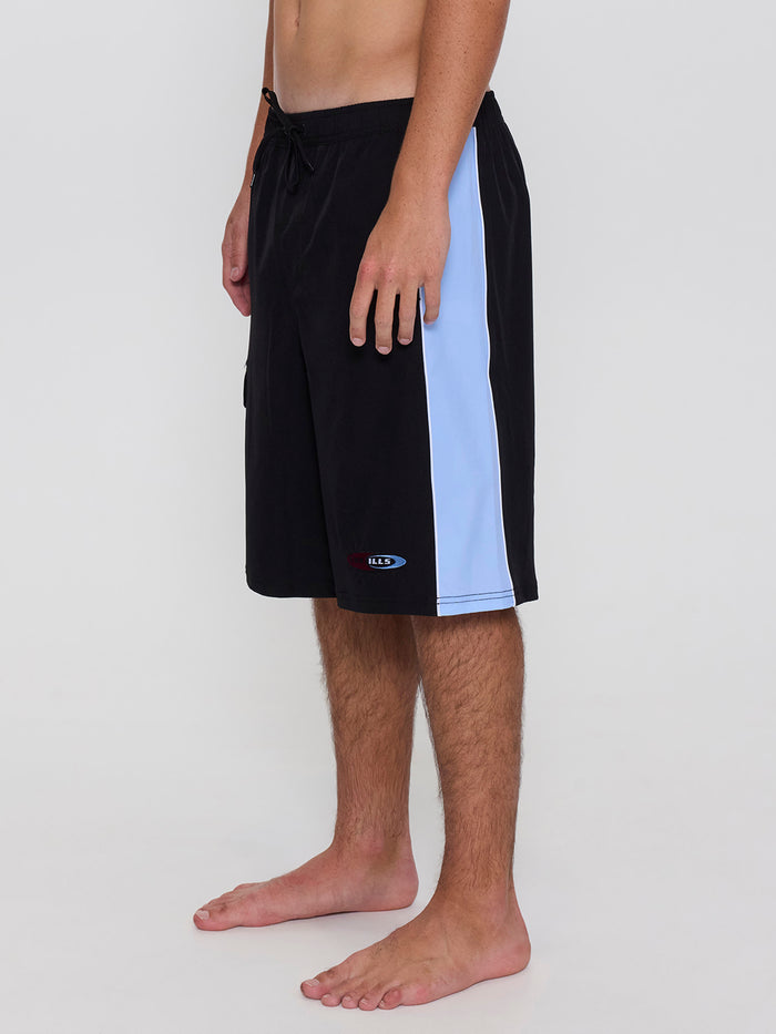 Mad Dogs Big Slacker Elastic Short - Black 26