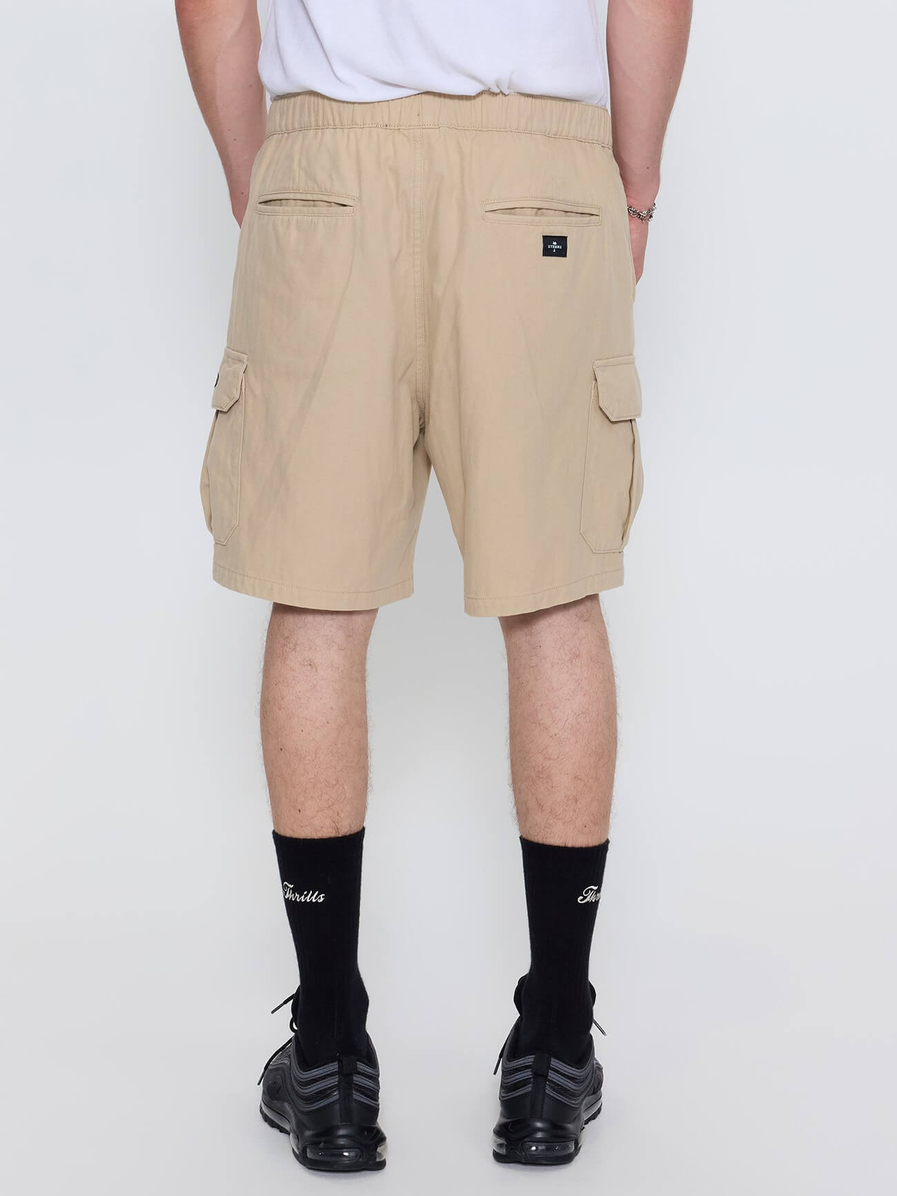 Bueno Elastic Cargo Short - Stone 26