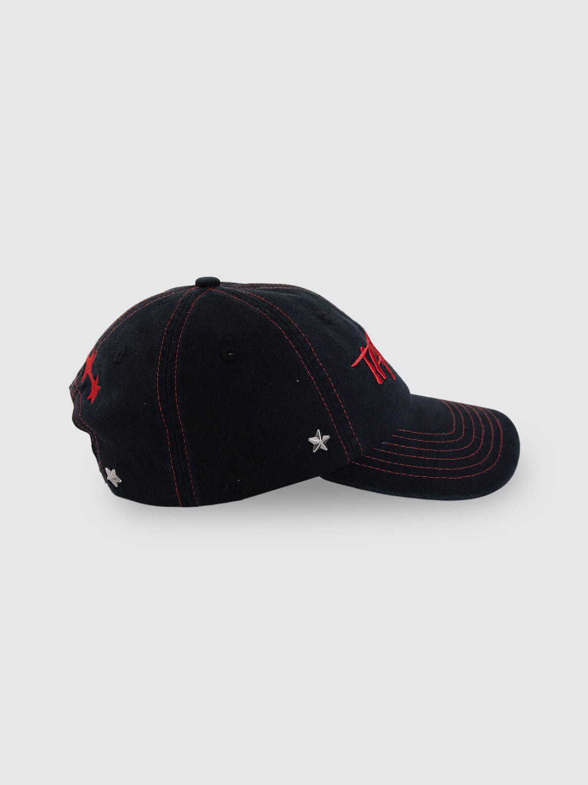 Heater Shallow 6 Panel Cap - Black One Size