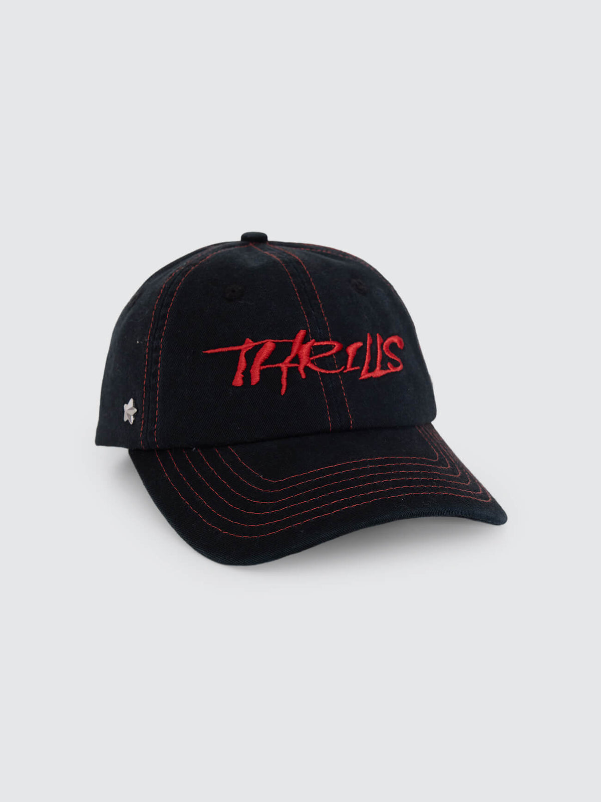 Heater Shallow 6 Panel Cap - Black One Size
