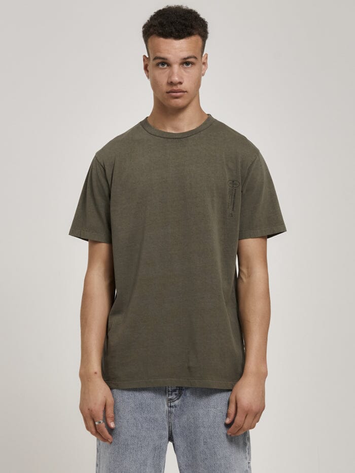 Dog Tag Merch Fit Tee - Tarmac
