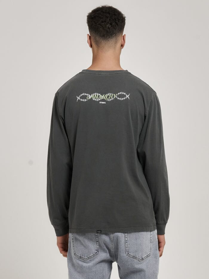 Tribute To Anarchy Merch Fit Long Sleeve Tee - Merch Black