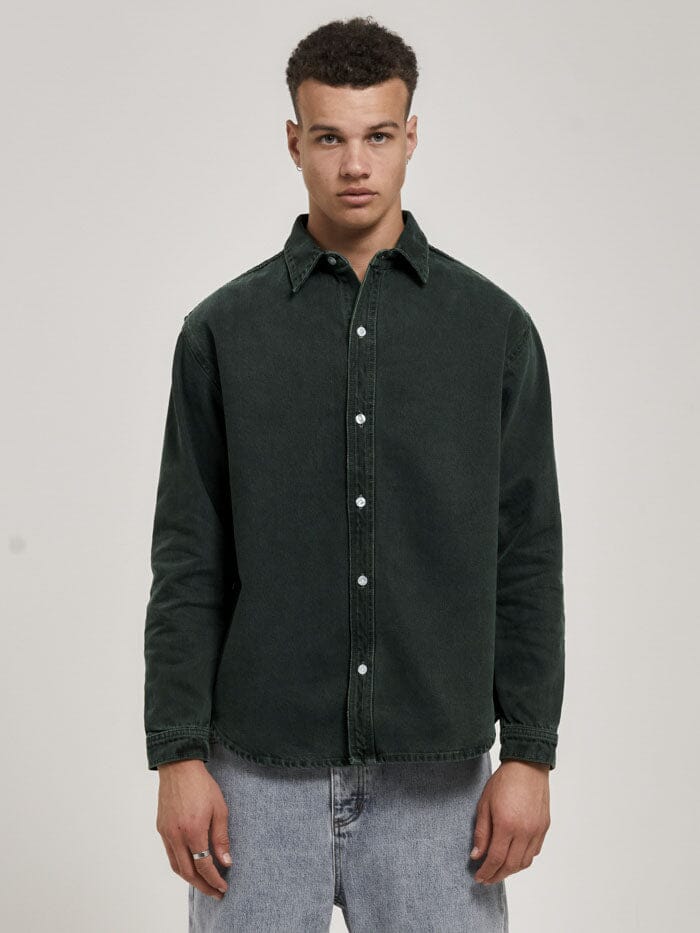 Canyon Long Sleeve Shirt - Spruce Green