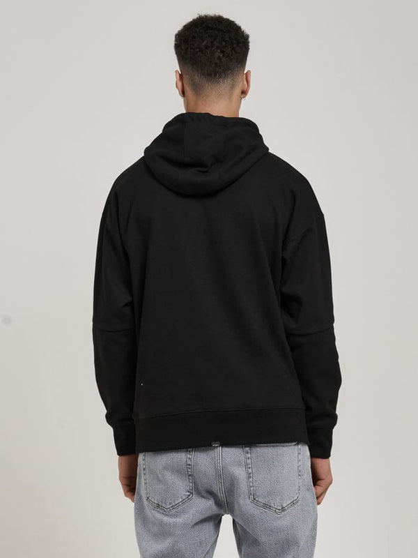 Underground Slouch Pull On Hood - Black