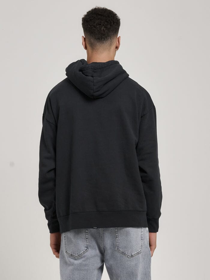 Chrome Smith Slouch Pull On Hood - Twilight Black