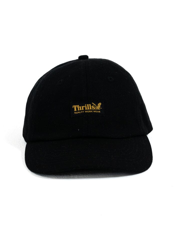 Thrills Union 6 Panel Cap - Black