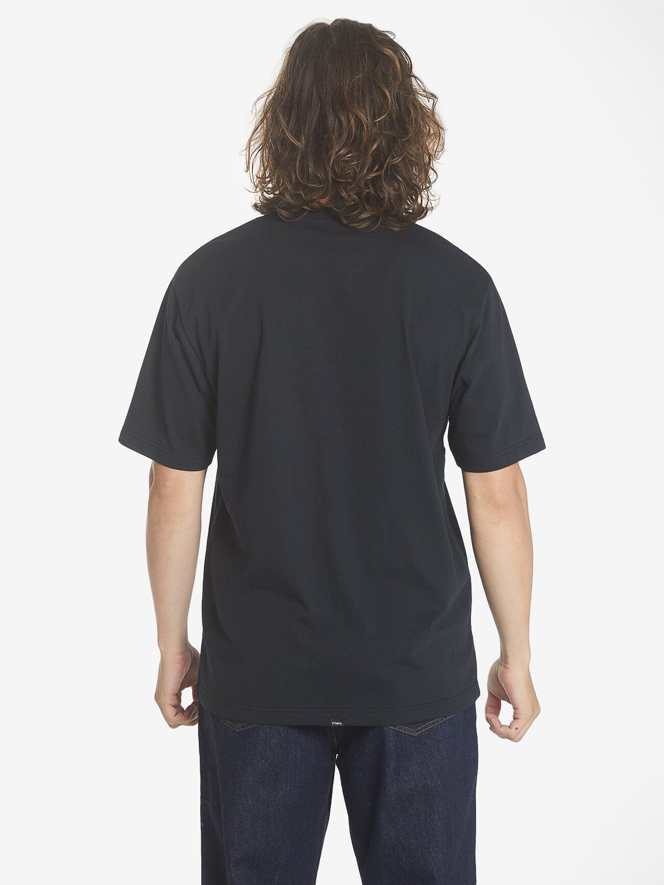 Sphere Embro Oversize Fit Tee - Washed Black XS