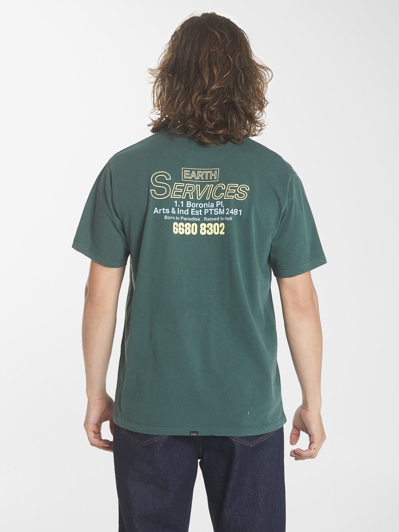 Earth Services Merch Fit Tee - Sycamore XS