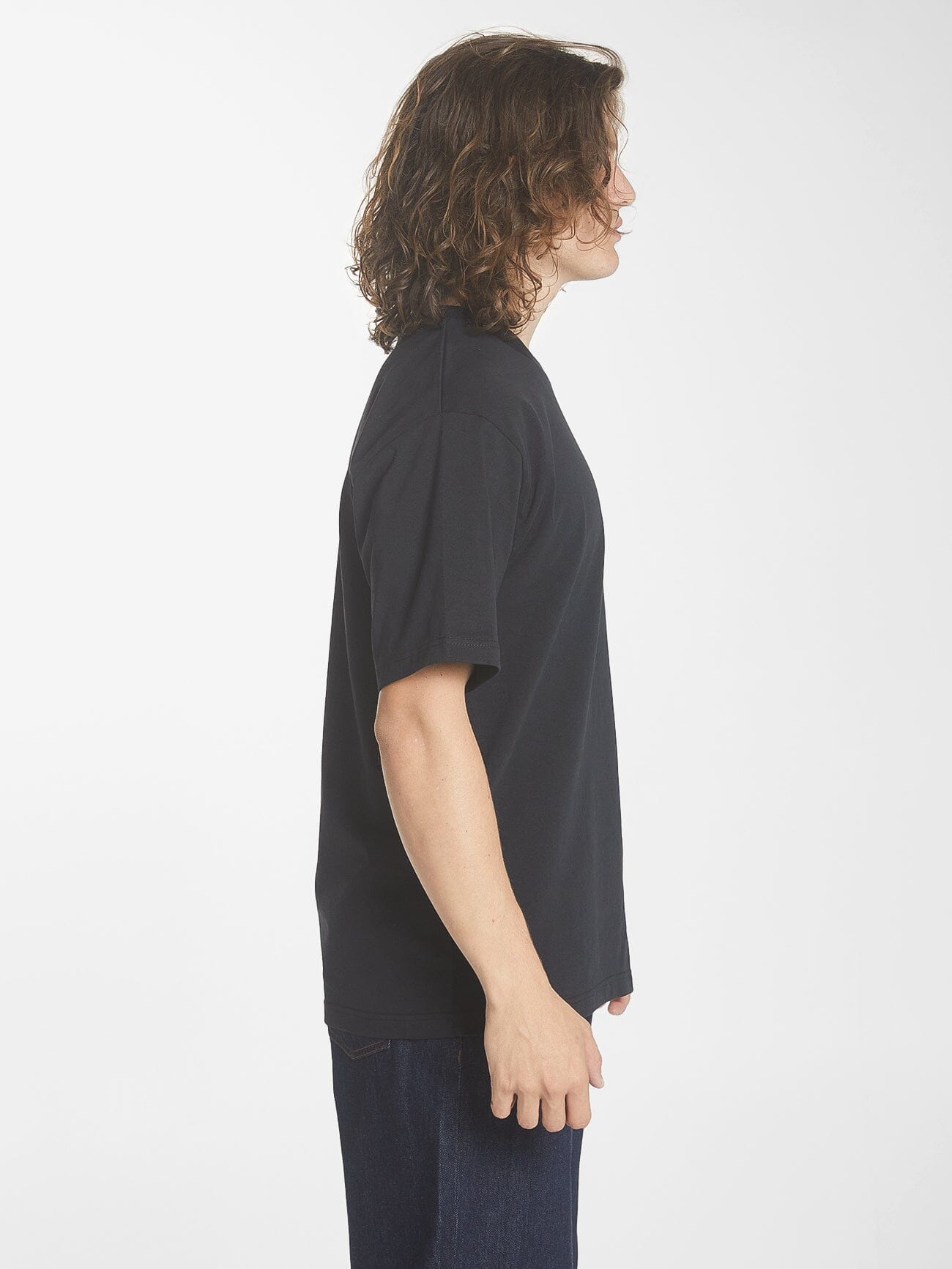 Arch Oversize Fit Tee - Black XS