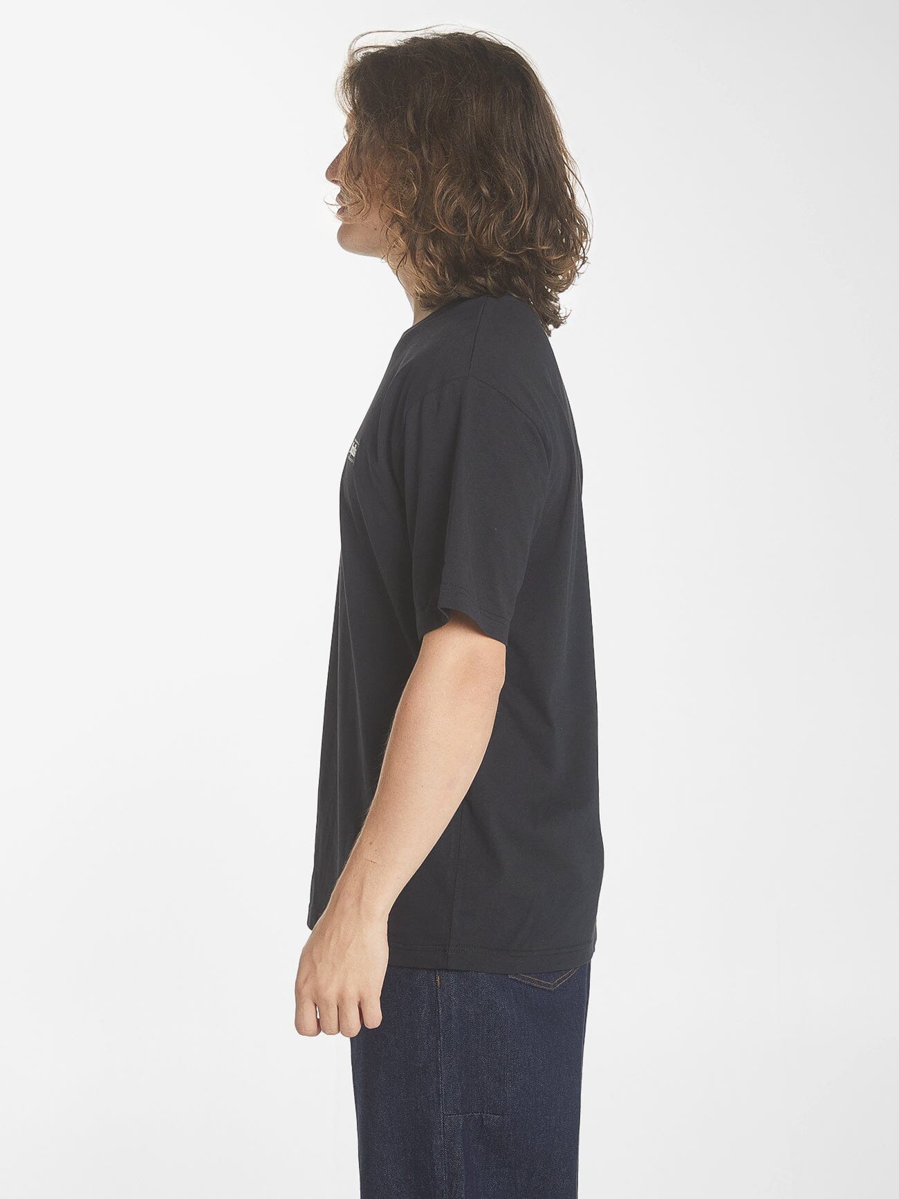 Arch Oversize Fit Tee - Black XS