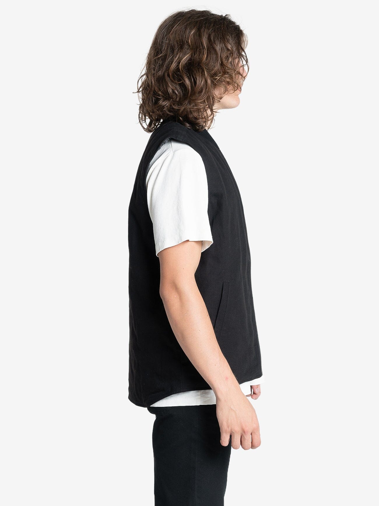 Thrills Union Vest - Black XS