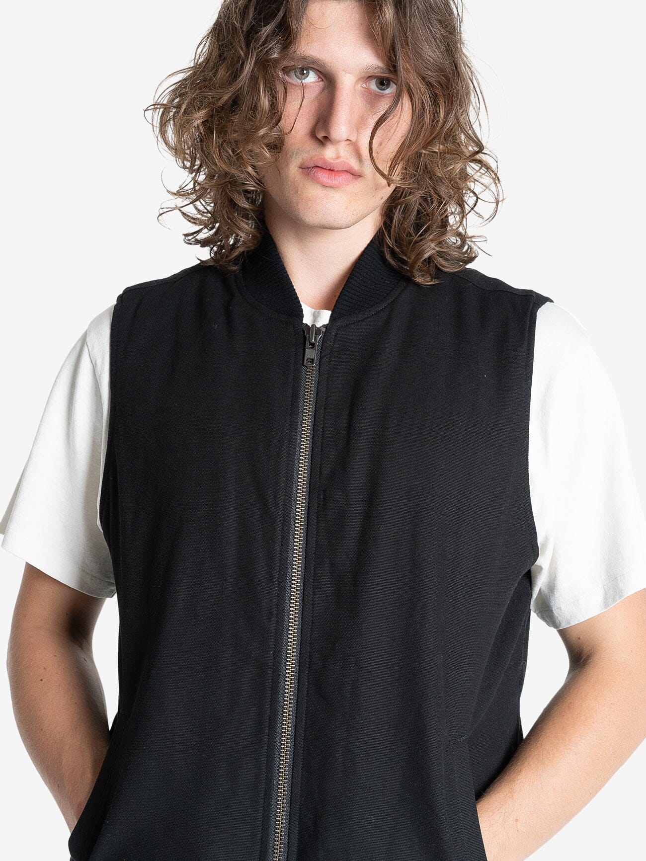 Thrills Union Vest - Black XS