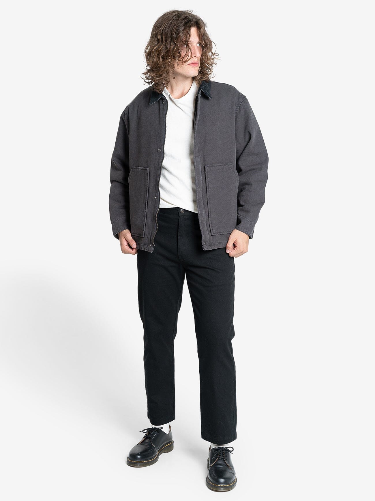 Thrills Union Jacket - Dark Charcoal XS