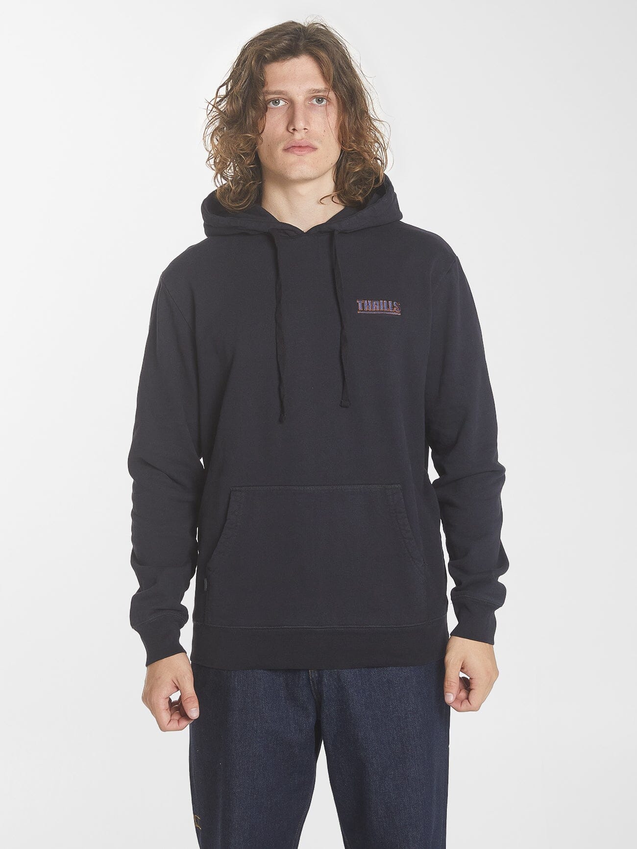 Logic Pull on Hood - Dark Navy XS