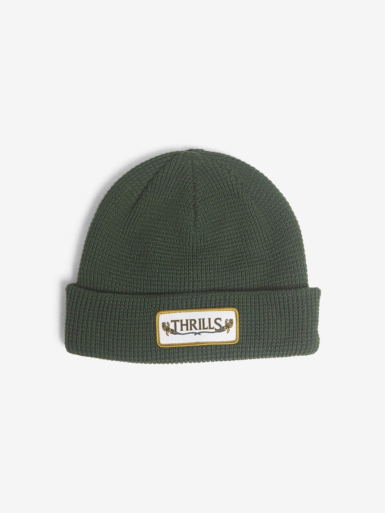 Flowershop Waffle Beanie - Deep Forest One Size